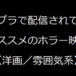 【洋画／雰囲気系】アマゾンプライムビデオで視聴できるオススメのホラー映画【ランキングではない】